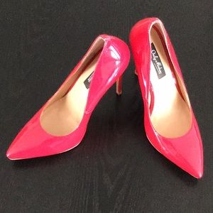 Only Maker Red Patent Heels SZ 38